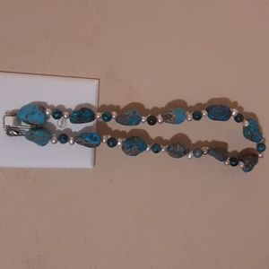 Raw Natural Turquoise Necklace